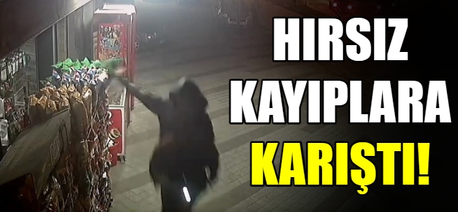 Scoterlı hırsız kayıplara karıştı