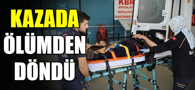 Yaşlı adam ölümden döndü