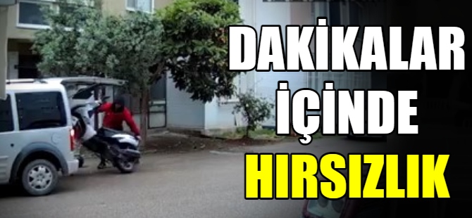 Jet hızıyla hırsızlık