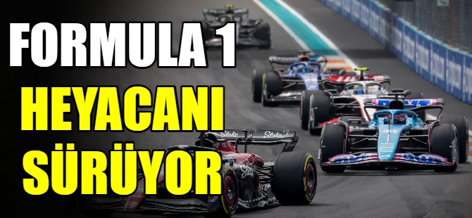 Formula 1 heyecanı sürüyor