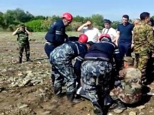 Azerbaycan’da sel felaketi