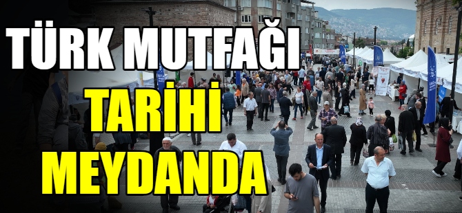 Türk mutfağı, tarihi meydanda