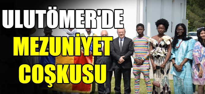 ULUTÖMER'de mezuniyet coşkusu