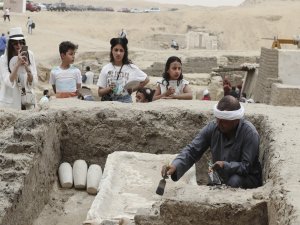 Mısır’da mumyalama atölyesi bulundu