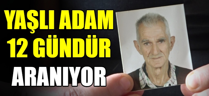 Yaşlı adam bulunamadı