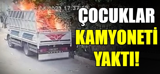 Çocuklar dehşet yaşattı