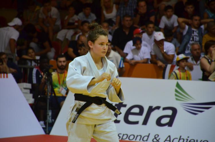 Milli judocu Korkmaz EYOF2015`te yarı finalde