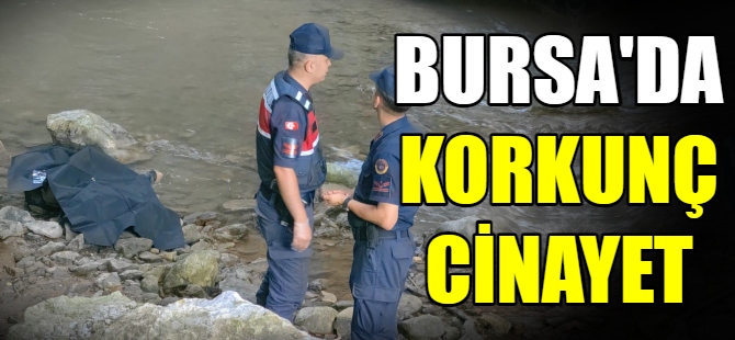 Bursa'da korkunç cinayet