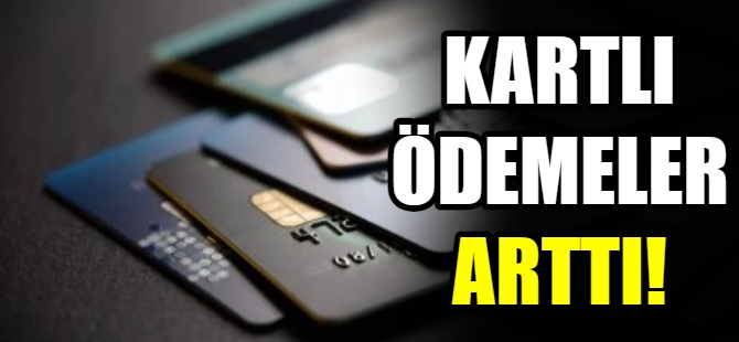 Kartlı ödemeler arttı