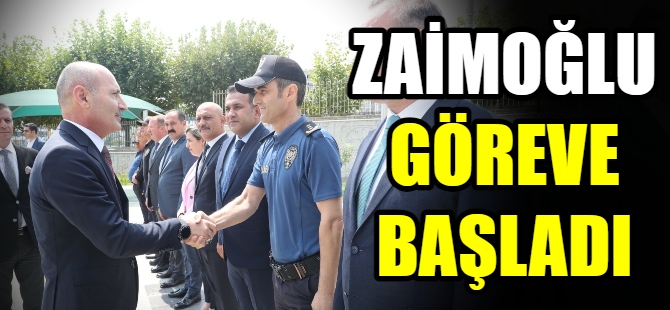 Emniyet Müdürü Zaimoğlu göreve başladı