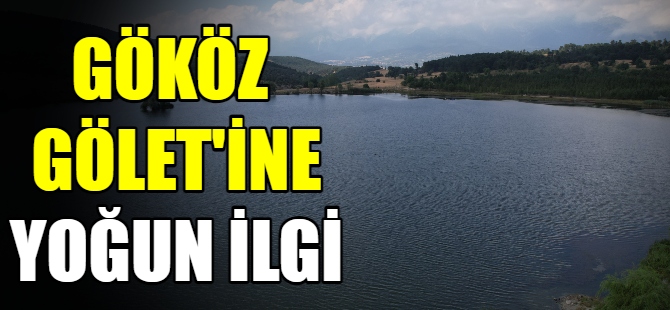 Gököz Gölet'ine yoğun ilgi