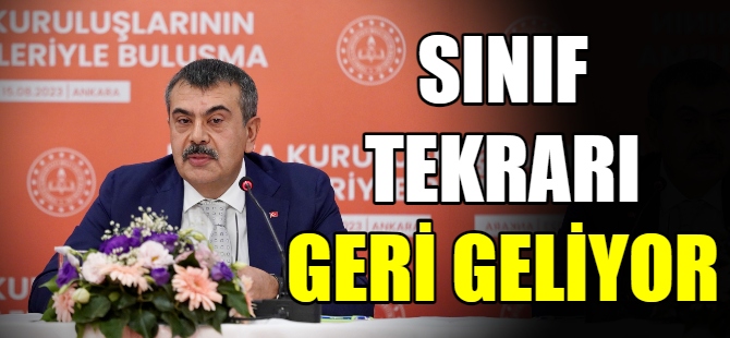 Lise'de sınıf tekrarı geri geliyor