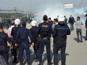 Renault işçilerine müdahale