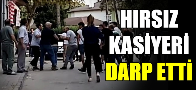 Markette darp ve hırsızlık