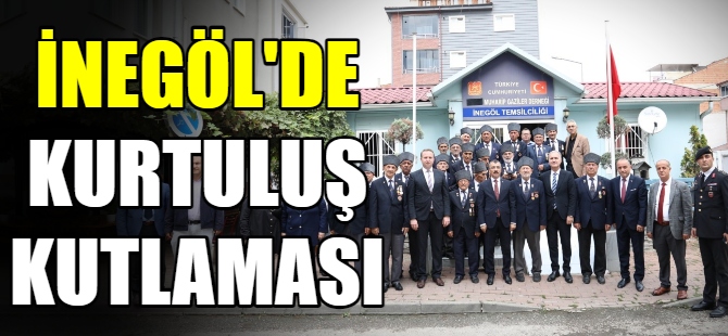 İnegöl'de kurtuluş kutlaması