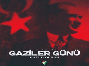 Bursaspor, Gaziler Günü’nü kutladı