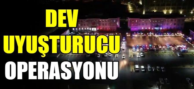 Bursa'da dev uyuşturucu operasyonu