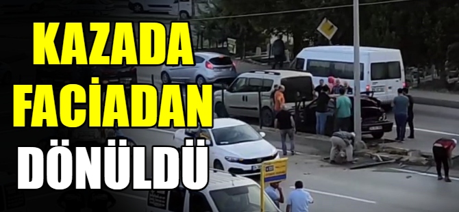 Bursa'da kazada faciadan dönüldü