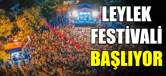 Leylek Festivali başlıyor