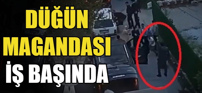 Düğün magandası iş başında