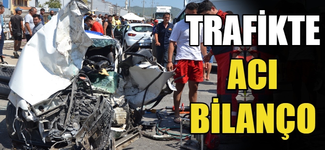 Trafikte acı bilanço