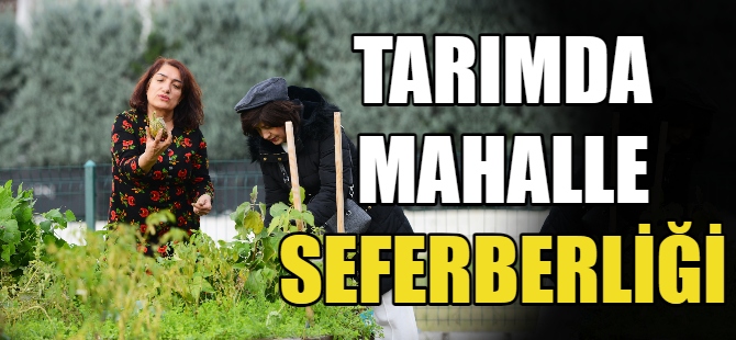 Tarımda mahalle seferberliği