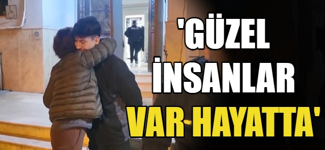 17 Yaşındaki gençten örnek davranış