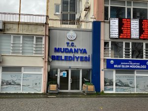 Mudanya Belediyesi boşaltıldı