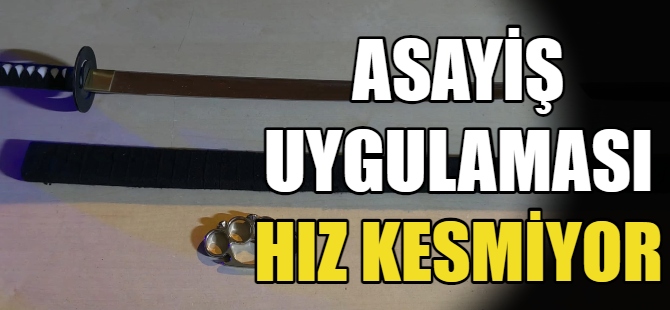 Bursa'da asayiş uygulaması