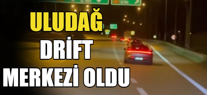 Uludağ drift merkezi oldu