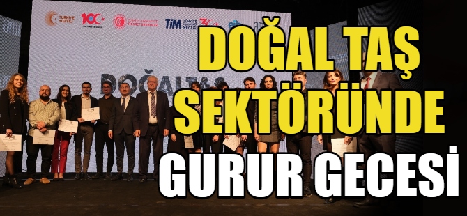 Doğal Taş Sektöründe ödül coşkusu