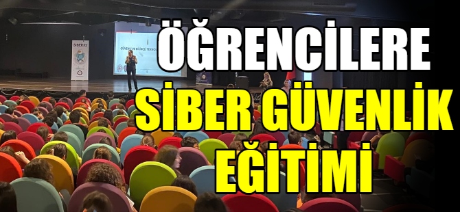 Öğrencilere siber güvenlik eğitimi