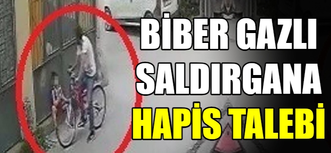 Biber gazlı saldırgan hakim karşısında