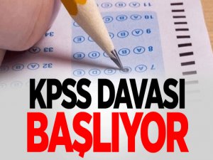 KPSS davası yarın başlıyor