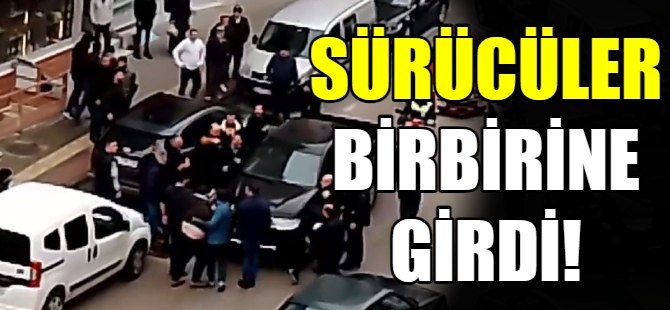 Bursa'da yol verme kavgası