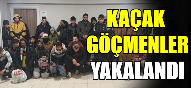 Bursa'da 45 kaçak göçmen yakalandı