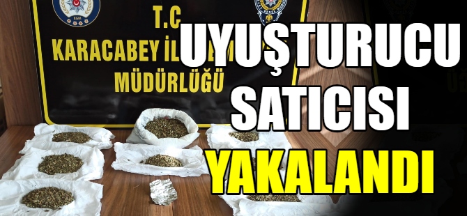 Uyuşturucu satıcısı yakalandı