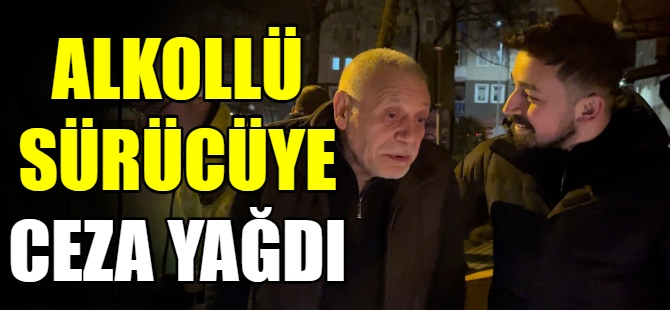 Alkollü sürücü uygulamadan kaçtı