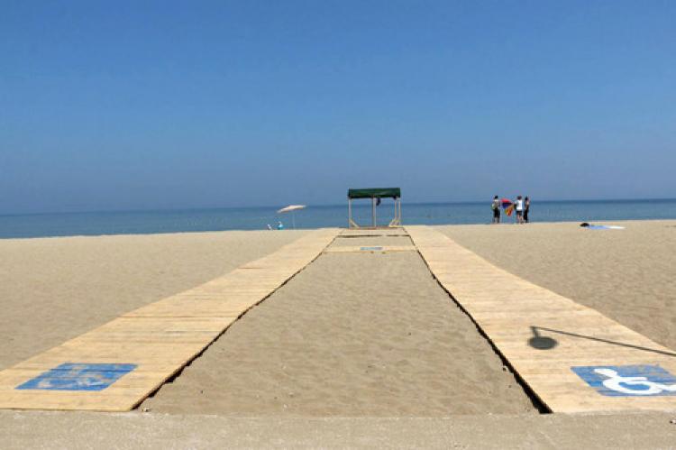 Yalova'da engellilere özel plaj yapılıyor