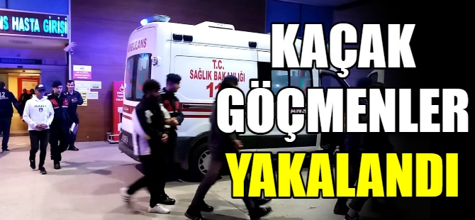 Bursa'da kaçak göçmenler yakalandı