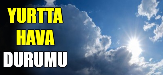 Yurtta hava durumu