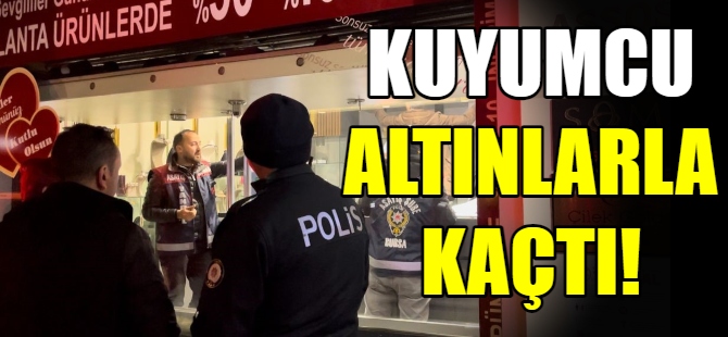 Kuyumcu müşterilerini dolandırdı