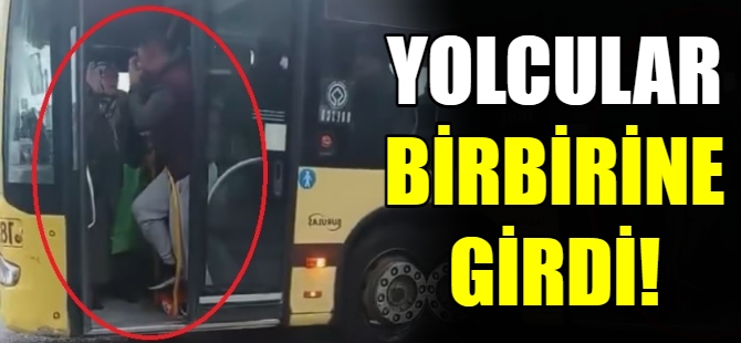 Bursa’da yolcu otobüsünde kavga
