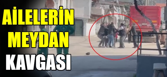 Bursa'da yumruklu sopalı kavga