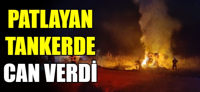 Bursa’da azot yüklü tankerde patlama