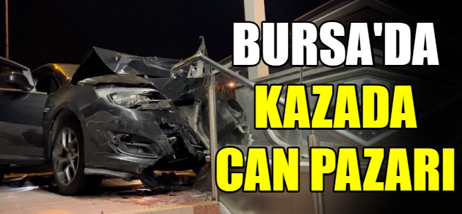 Bursa’da kaza: 4 yaralı