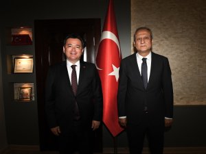 Başkan Aydın'dan Ali Partal’a ziyaret