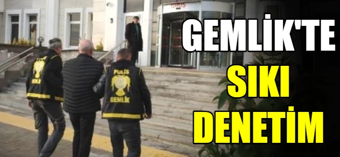 Gemlik'te asayiş uygulaması