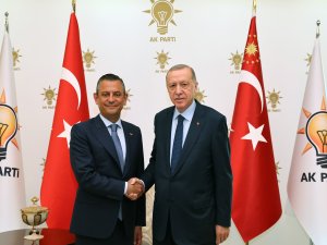 Erdoğan, Özgür Özel’i kabul etti