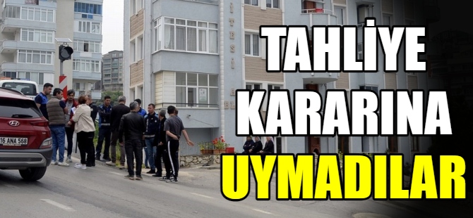 Yıkım kararına tepki gösterdiler